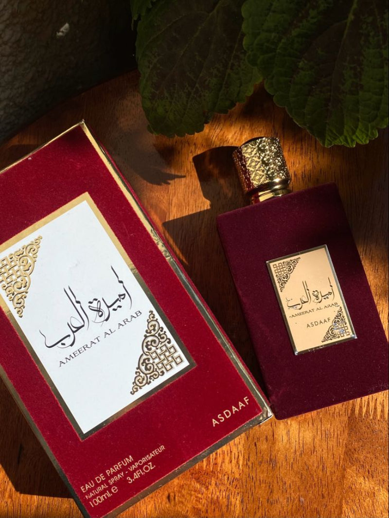 “Ameerat Al Arab by Asdaaf – women’s oriental floral perfume with basil, honeysuckle, saffron, and jasmine notes (100ml)”