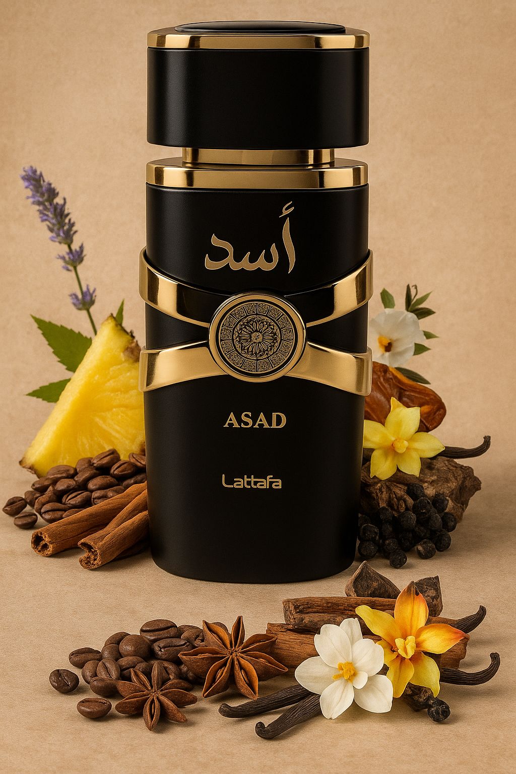 Asad by Lattafa Eau de Parfum for Men – 100ml