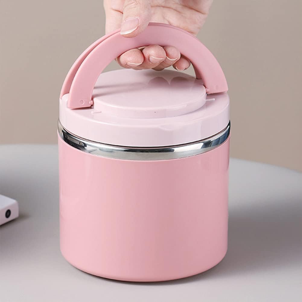 Food Thermal Jar – Insulated Stainless Steel Soup & Lunch Cup with Handle 630ml / 1000ml