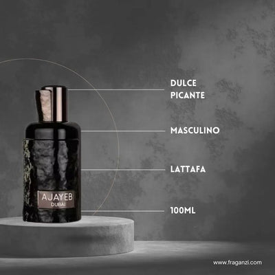 Ajayeb Dubai by Lattafa – Unisex 100 ml Eau de Parfum