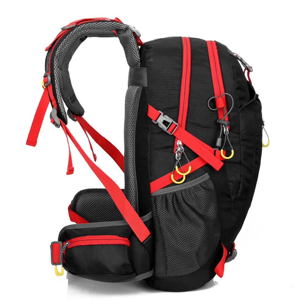 Outdoor Waterproof Hiking Backpack – Large Capacity Travel Rucksack 40L