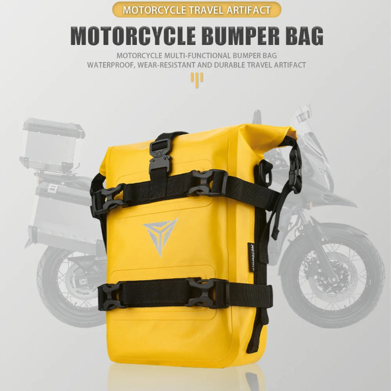 “Motorcycle crash bar waterproof storage bag for BMW R1200GS, R1250GS ADV, Honda NC750X, and CB500X – tool and gear holder”