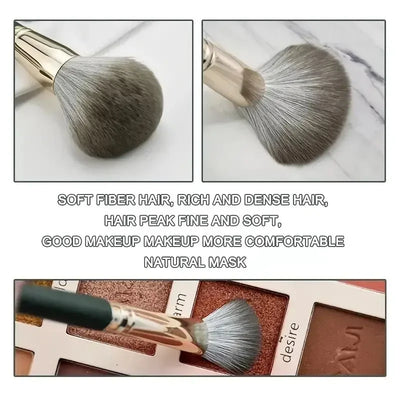 14Pcs Makeup Brush Set – Foundation, Eyeshadow, Powder & Blending Tools