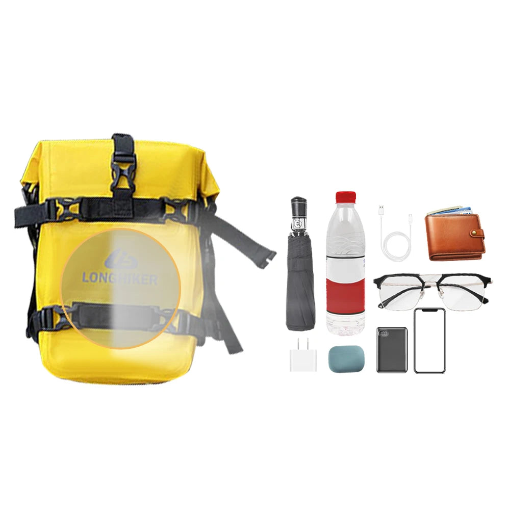 Motorcycle Frame Crash Bars Waterproof Bag – For BMW R1200GS, R1250GS ADV, Honda NC750X, CB500X