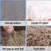 Round Dog & Cat Bed – Plush Winter Warm Basket, Washable Pet Sofa