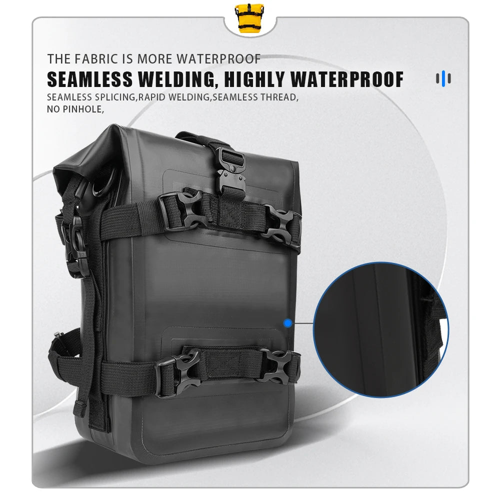 Motorcycle Frame Crash Bars Waterproof Bag – For BMW R1200GS, R1250GS ADV, Honda NC750X, CB500X