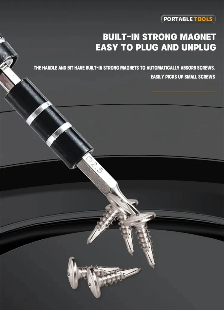 Precision Screwdriver Set 116 in 1 – Professional Repair Hand Tool Kit with 98 Magnetic Drill Bits