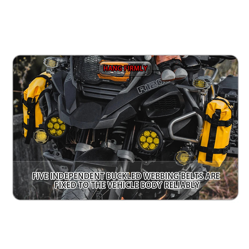 Motorcycle Frame Crash Bars Waterproof Bag – For BMW R1200GS, R1250GS ADV, Honda NC750X, CB500X