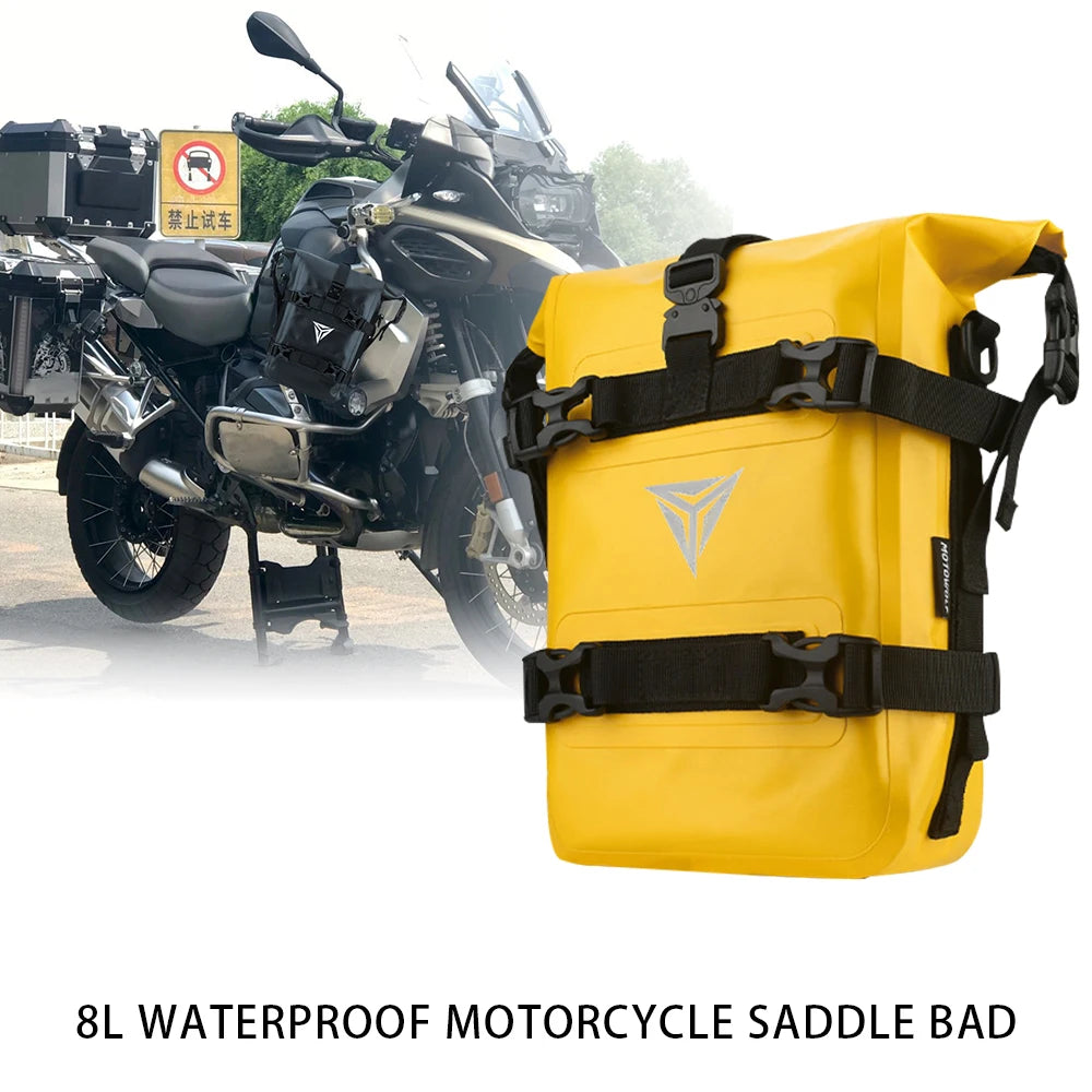 Motorcycle Frame Crash Bars Waterproof Bag – For BMW R1200GS, R1250GS ADV, Honda NC750X, CB500X