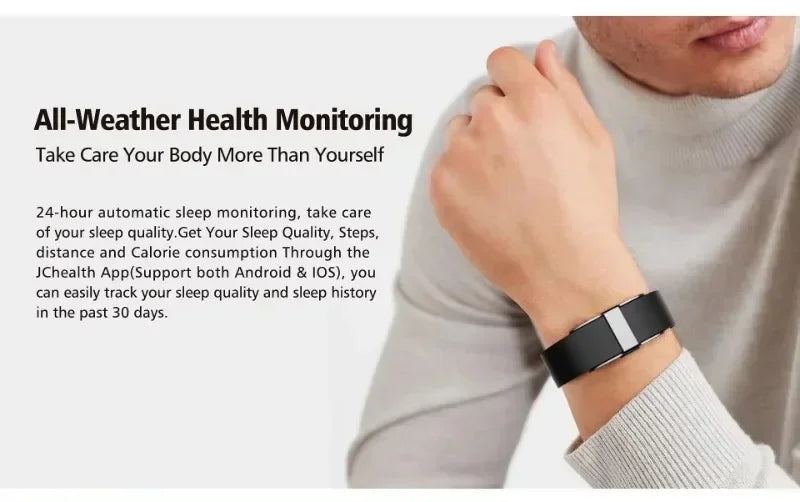 2208A Smart Bracelet – Heart Rate, Blood Pressure & Fitness Tracker
