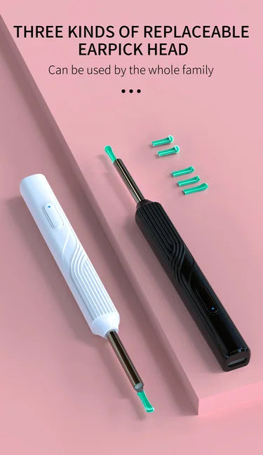 Smart Visual Ear Cleaner – 1296P HD Otoscope with Mini Camera & USB-C Charging