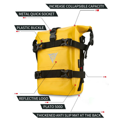 Motorcycle Frame Crash Bars Waterproof Bag – For BMW R1200GS, R1250GS ADV, Honda NC750X, CB500X