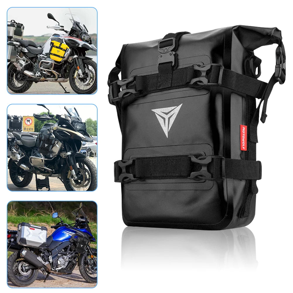 Motorcycle Frame Crash Bars Waterproof Bag – For BMW R1200GS, R1250GS ADV, Honda NC750X, CB500X